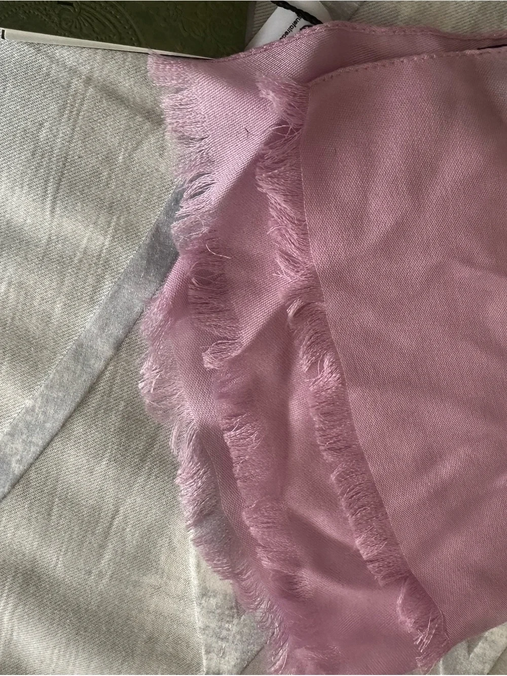 Gucci Pink Monogram Silk Scarf